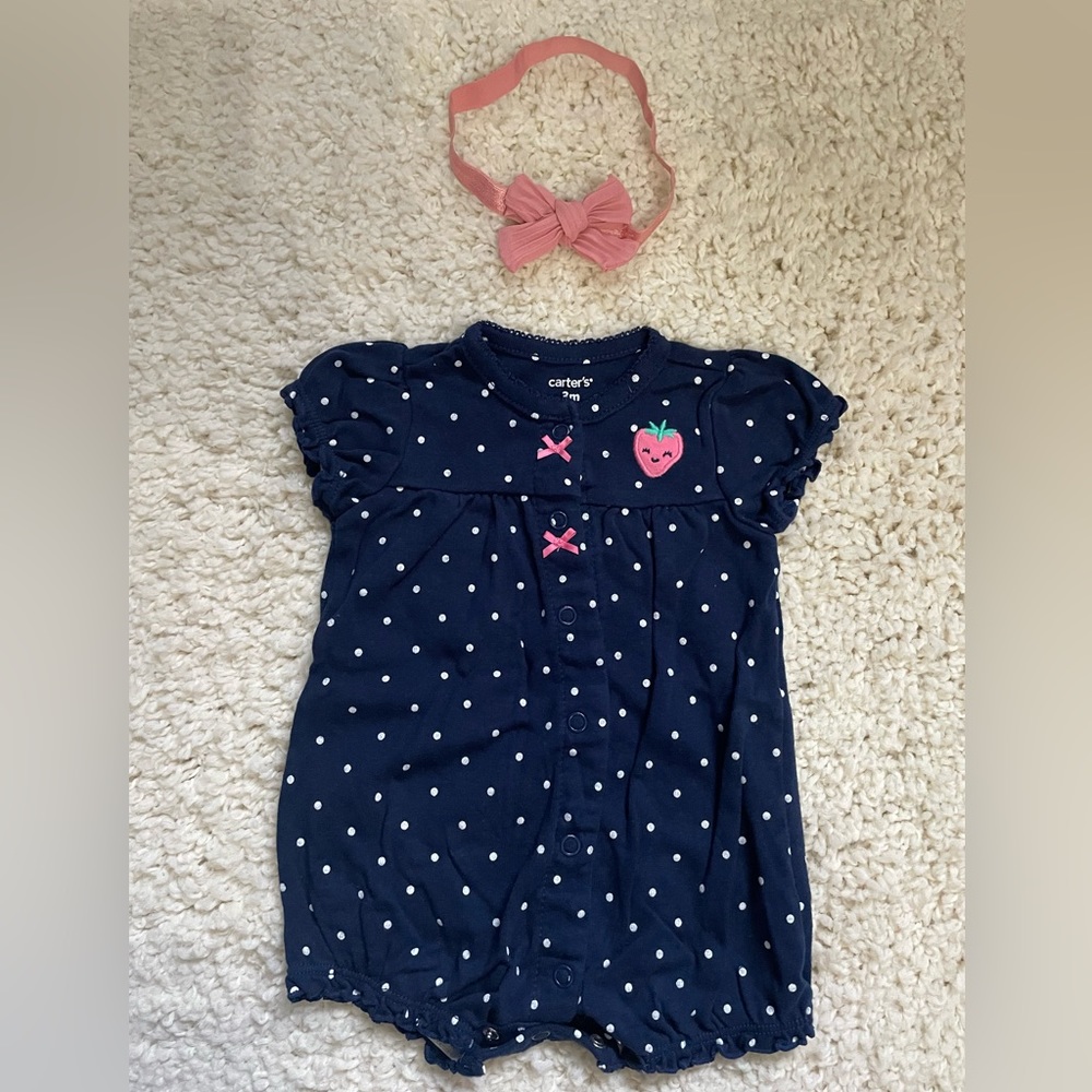 Strawberry Romper